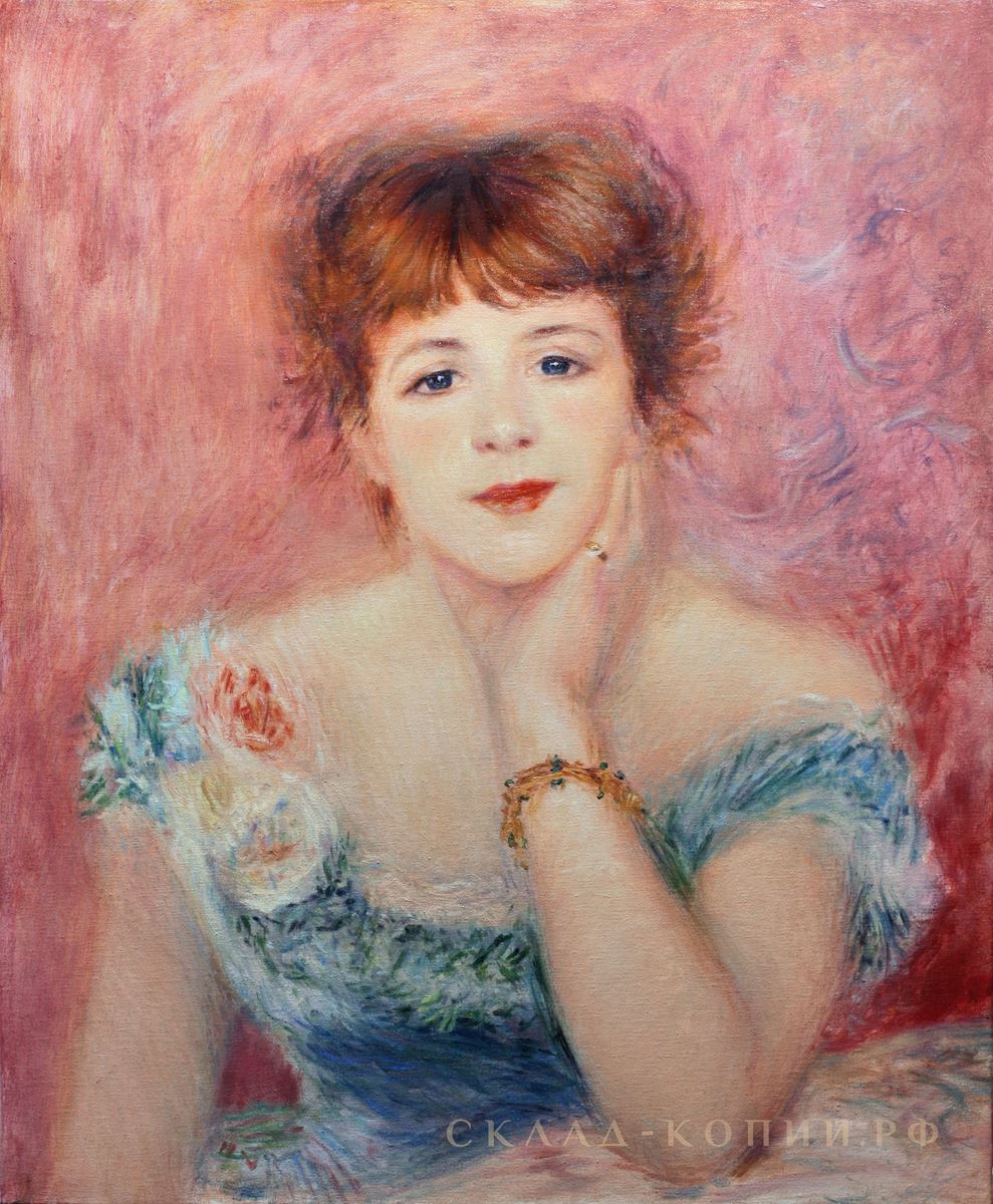 Ренуар портрет Жанны Самари